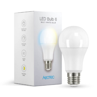 Inteligentna żarówka Aeotec LED Bulb 6 Multi-White (E27) Z-Wave