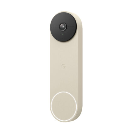 Wideodzwonek do drzwi Google Nest Doorbell Beżowy