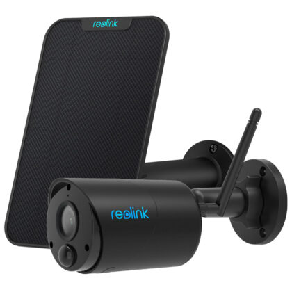 Kamera bezprzewodowa Reolink Argus ECO WiFi Full-HD czarna + Panel Solarny