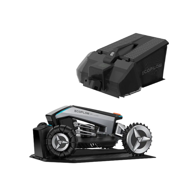 Robot koszący kosiarka EcoFlow Blade + Moduł zamiatający EcoFlow Blade Lawn Sweeping Kit
